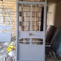 2 عدد درب آهنی|مصالح و تجهیزات ساختمان|همدان, |دیوار