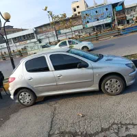 پژو 206 نقره ای خاص