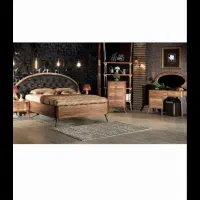 سرویس خواب دونفره سنا چوب|تخت و سرویس خواب|اردبیل, |دیوار