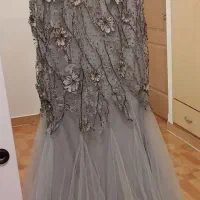 لباس مجلسی مدل ماهی سایز ۳۸ لباس نامزدی