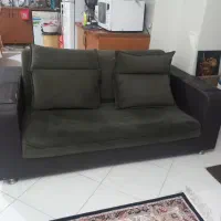 کاناپه تختخواب شو دو نفره کم استفاده شده  سالم