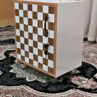 کمد چوبی تک نفره mdf سفارشی طرح گاوصندوق