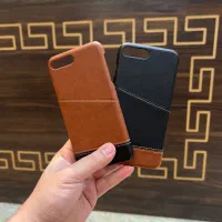 قاب چرمی ایفون ۷ پلاس نو