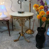 میز برنز پایه ماهی