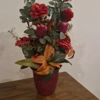 گلدان گل مصنوعی