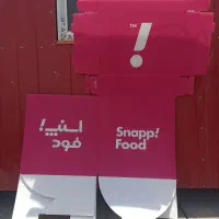 باکس موتورسیکلت اسنپ فود نو جعبه موتور حمل غذا