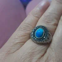 انگشتر نقره.نمیدونم چند گرمه