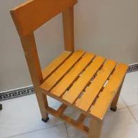 میز عسلی چوبی و یک عدد صندلی مدل کتابخانه ایی|مبلمان خانگی و میز عسلی|تهران, تختی|دیوار