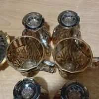 فندان چای و قندان|ظروف سرو و پذیرایی|اسلامشهر, شهرک واوان|دیوار