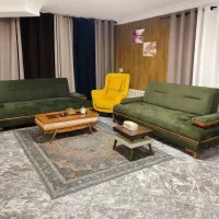 دوخوابه مبله طبقه همکف نزدیک بیمارستان تریتا