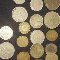 سکه هایی قدیمی عتیقه|کلکسیون سکه، تمبر، اسکناس|چادگان, |دیوار