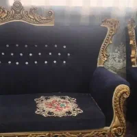 مبلمان 9 نفره همراه 3 عدد جلو مبلی|مبلمان خانگی و میز عسلی|زابل, |دیوار