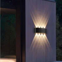 چراغ دیواری مدل قطاری ۸ وات ضد آب|لامپ و چراغ|اصفهان, تخت فولاد|دیوار