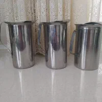 سه عدد پارچ استیل محکم