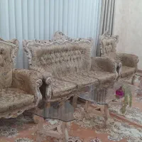 مبل سلطنتی 9 نفره|مبلمان خانگی و میز عسلی|سقز, |دیوار