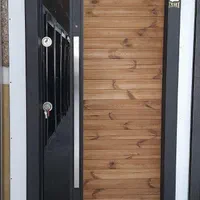 درب ایمنی ترموود مدرن ، ضد سرقت بتن ام دی اف