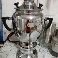 سماور گازی سالم چند ساله کنار بوده