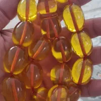 تسبیح آب حیات گرری.۱۷عدد  درشت،بی عیب