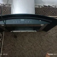 هود شومینه ای شیشه ای و استیل