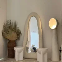 قاب‌آینه پاپیه‌ماشه|آینه|بجنورد, |دیوار