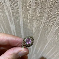 نگین اسپینل صورتی برمه رکاب اشکی|جواهرات|تهران, سید خندان (جلفا)|دیوار