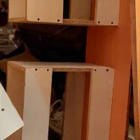 تخت یک نفره ی چوبی سفارشی ساز، کار کرده ،دو کشو|تخت و سرویس خواب|رشت, لاکانی|دیوار