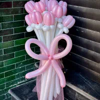 دسته گُل بادکنکی