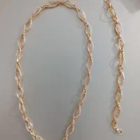 گردنبند و دستبند ست