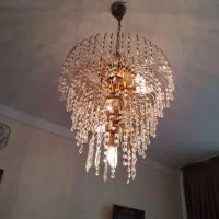 لوستر رنگ ثابت ده لامپه|لوستر و چراغ آویز|سراب, |دیوار