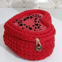 سبد قلبی تریکو