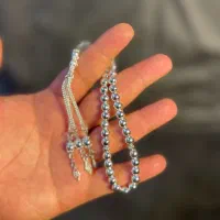تسبیح های سنگ(زنجیر استیل بجای نخ بکار رفته)