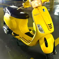 وسپا اصل Sxl زرد مات Vxl اصلی متور سیکلت vespa