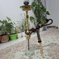قلیون برنجی توپر حاج ماشالله