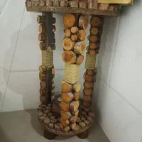 میز چوبی روستیک