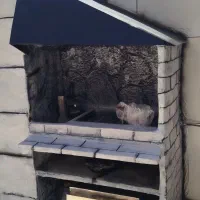 کباب پز سیمانی باربیکیو|اجاق گاز و لوازم برقی پختوپز|قم, شهر قائم|دیوار