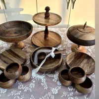 ظروف پذیرایی چوبی