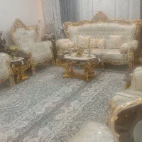 مبل استیل با بوفه ست