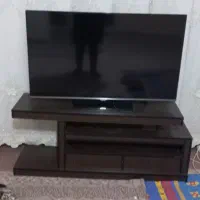 زیر تلویزیونی چوبی