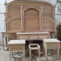 سرویس خواب دونفره تمام چوب گلریز