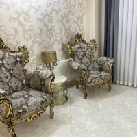 مبل سلطنتی 7 نفره بدون جلو مبلی و میز|مبلمان خانگی و میز عسلی|پاکدشت, |دیوار