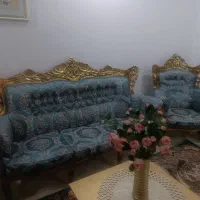 مبل سلطنتی ۷ نفره چوب راش زیر قیمت بازار