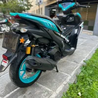 موتور کلیک،آیروکس نیو، خشک،آبی فیروزه ای|موتورسیکلت|ساری, |دیوار