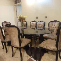 میز نهار خوری چوب راش