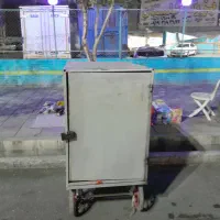 گاری با اتاق آهنی