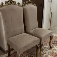 صندلی تک‌ چوبی