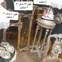 اینه قدی و کوسن|صنایع دستی و سایر لوازم تزئینی|تهران, شوش (باغ آذری)|دیوار