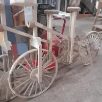 دوچرخه چوبی ..|دوچرخه، اسکیت، اسکوتر|خمینی‌شهر, |دیوار