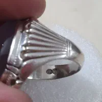 انگشتر عقیق سوسنی با رکاب مجید زنجان|جواهرات|تهران, شهرک طالقانی|دیوار