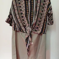 شومیزدامن گره ای