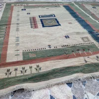 قالی ۱۲ متری طرح گلیم